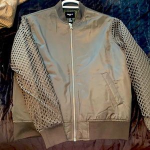 Unisex olive green bomber jacket size XS